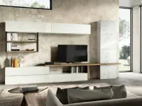 Parete attrezzata Alba 1 606 Albamobili in stile design a prezzo ribassato