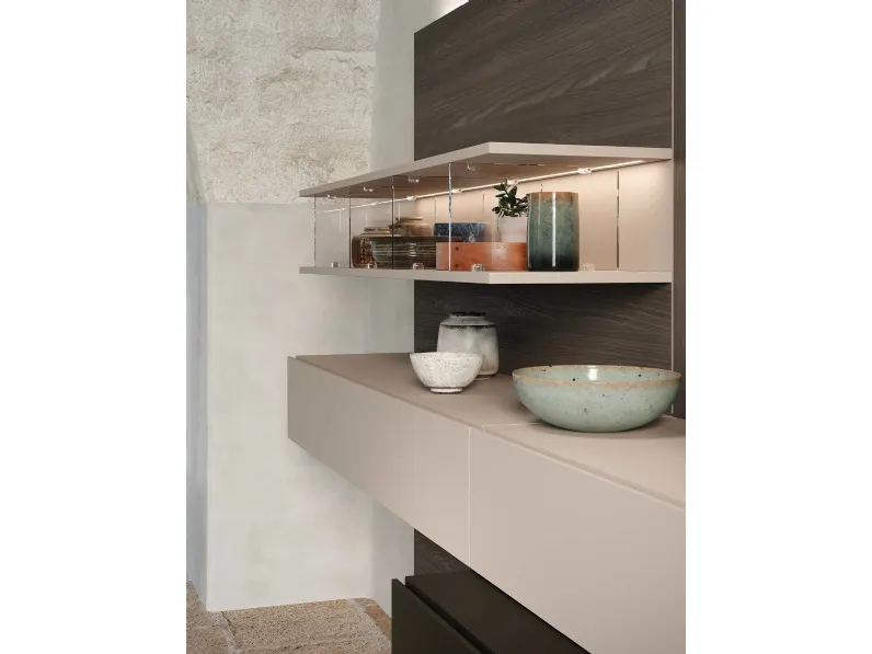 Mobile soggiorno modello Composizione 5 b di Artigianale a PREZZI OUTLET