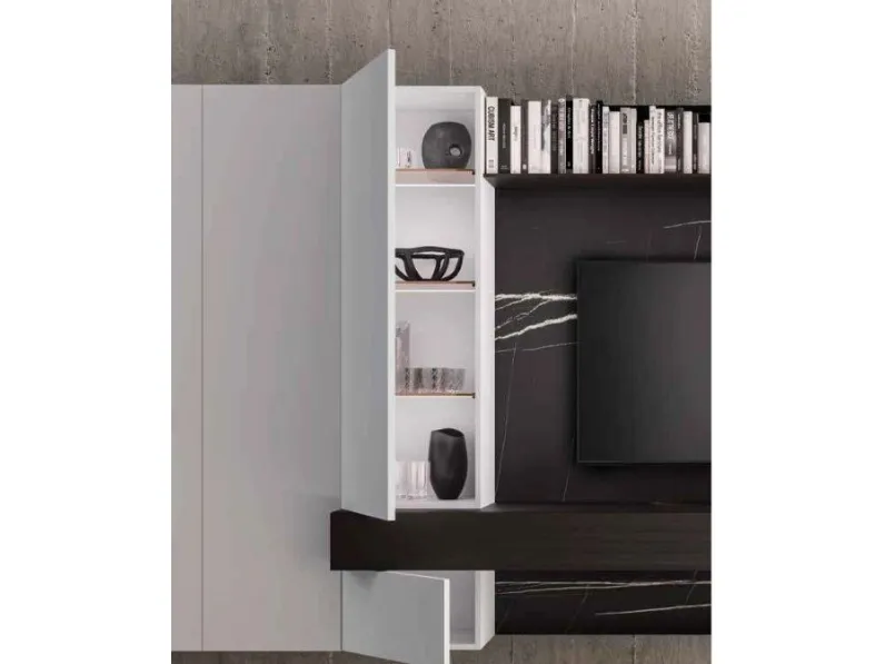 Parete attrezzata Day * Orme in stile design a prezzo scontato
