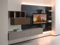 Parete attrezzata Freehand 12 outlet di Diotti.com scontata del 55%