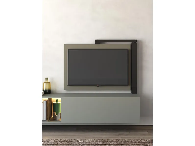 Mobile soggiorno modello Full 360 di Astor mobili a PREZZI OUTLET