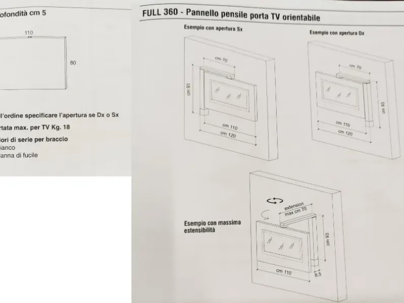 Mobile soggiorno modello Full 360 di Astor mobili a PREZZI OUTLET