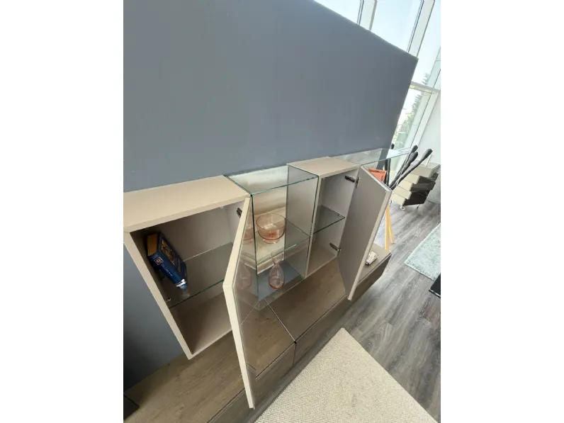 Mobile soggiorno modello Lago parete tv 36e8 di Lago a PREZZI OUTLET