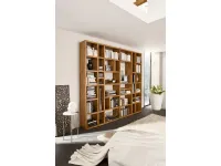 Parete attrezzata Libreria legno massello del marchio Mobilia web con uno sconto esclusivo