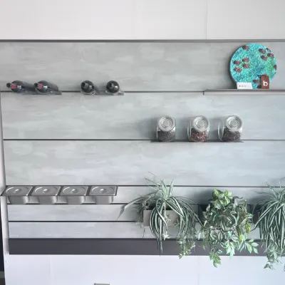 Parete attrezzata Line system di Scavolini scontata del 55%