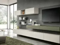 Mobile soggiorno modello Living 805 di Spagnol mobili a PREZZI OUTLET