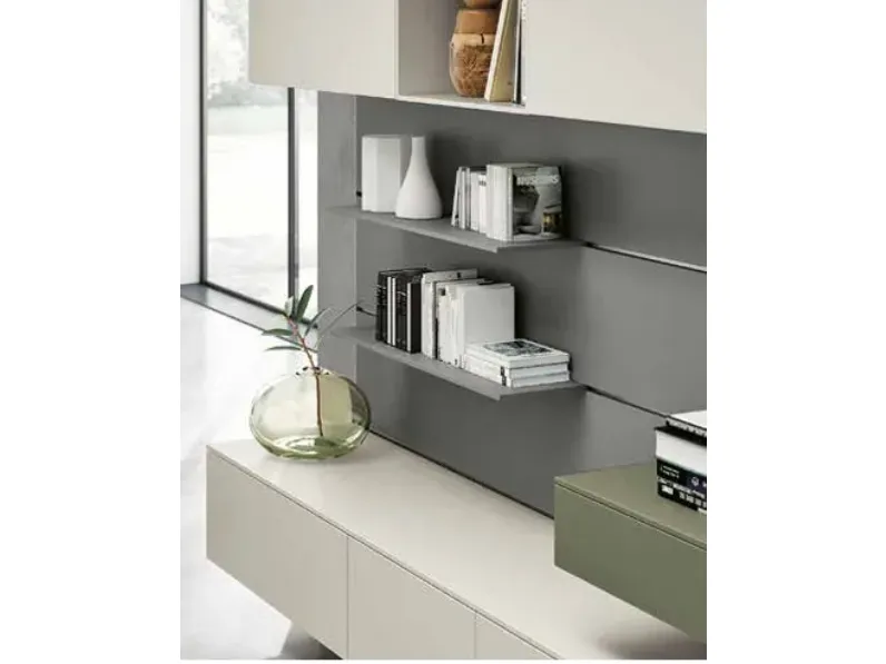 Mobile soggiorno modello Living 805 di Spagnol mobili a PREZZI OUTLET