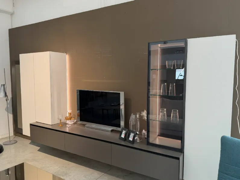 Parete attrezzata Living Novamobili in stile moderna a prezzo scontato