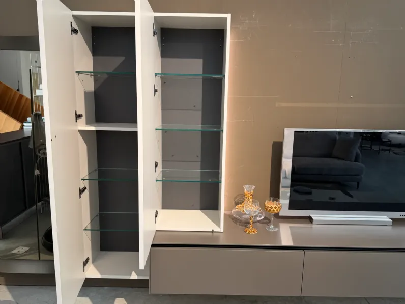 Parete attrezzata Living Novamobili in stile moderna a prezzo scontato