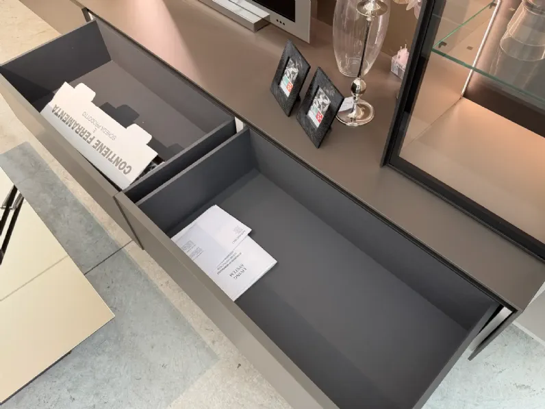 Parete attrezzata Living Novamobili in stile moderna a prezzo scontato