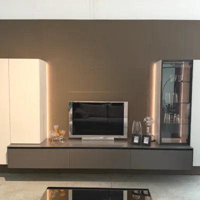 Parete attrezzata Living Novamobili in stile moderna a prezzo scontato