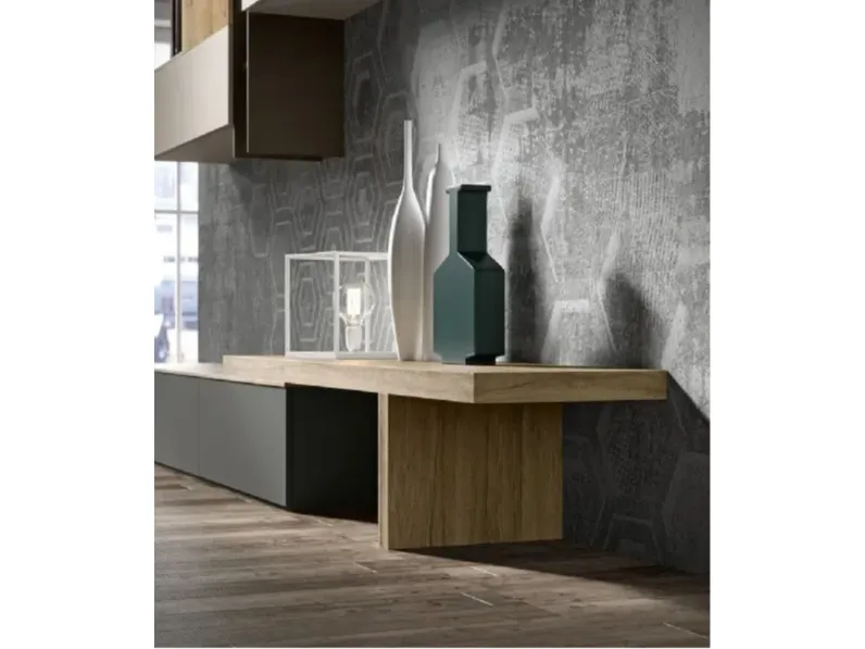 Parete attrezzata Lk08 siloma del marchio Siloma con uno sconto esclusivo