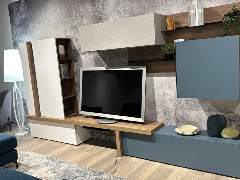Parete attrezzata Mito di La casa moderna in OFFERTA OUTLET