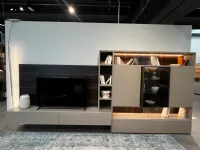 Parete attrezzata Modul art - pari e dispari Presotto in stile moderna a prezzo ribassato