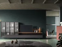 Parete attrezzata Modulo day 05 Orme in stile design a prezzo ribassato