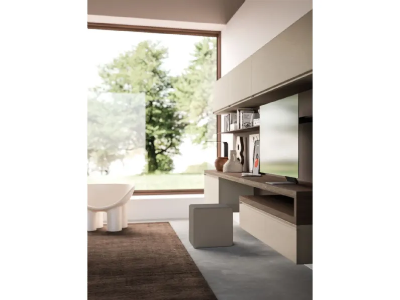 Mobile soggiorno modello Modulo day 21 di Orme a PREZZI OUTLET