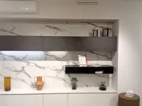 Parete attrezzata Motus living Scavolini in stile moderna a prezzo ribassato