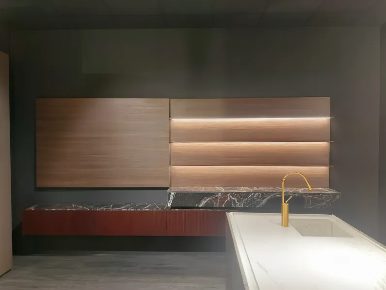 Mobile soggiorno modello Outlet living binova roma di Binova a PREZZI OUTLET