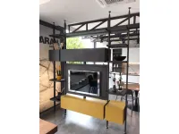 Parete attrezzata Parete antis  Alf da fre in stile moderna a prezzo scontato
