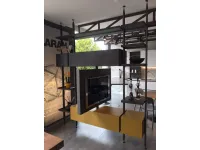 Parete attrezzata Parete antis  Alf da fre in stile moderna a prezzo scontato