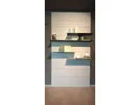 Parete attrezzata Parete boiserie lampo Sangiacomo in stile moderna a prezzo scontato
