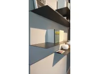 Parete attrezzata Parete boiserie lampo Sangiacomo in stile moderna a prezzo scontato