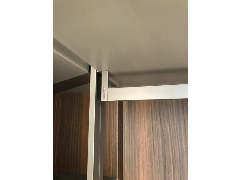 Parete attrezzata Parete Caccaro in stile design a prezzo ribassato