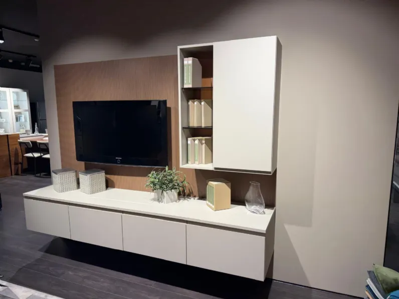 Parete attrezzata Parete jay feel Lube cucine in stile moderna a prezzo scontato