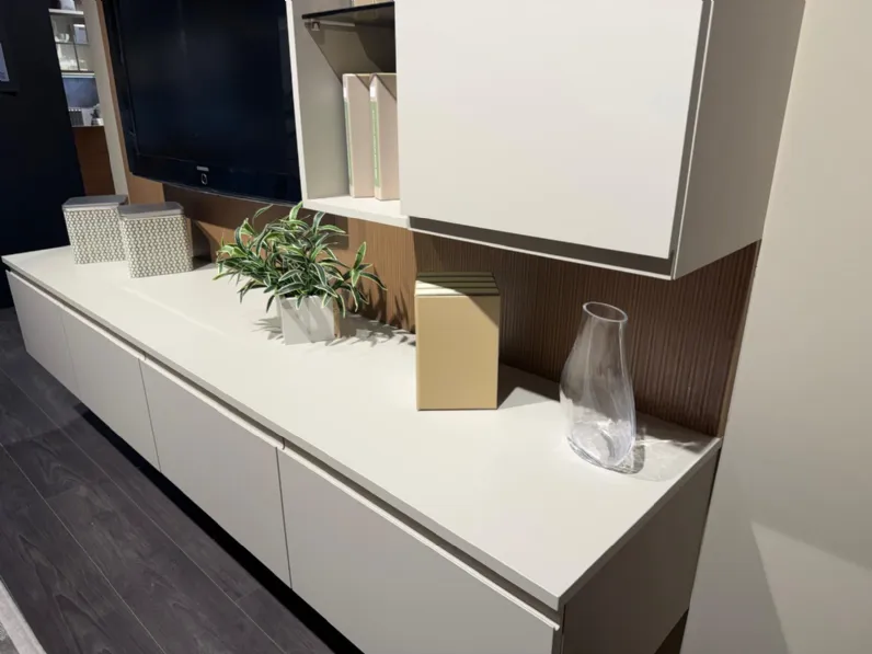 Parete attrezzata Parete jay feel Lube cucine in stile moderna a prezzo scontato