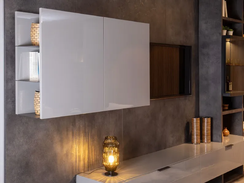 Parete attrezzata Plan 39 outlet di Diotti.com in OFFERTA OUTLET