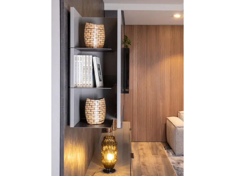 Parete attrezzata Plan 39 outlet di Diotti.com in OFFERTA OUTLET