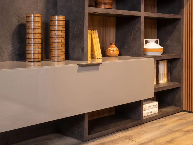 Parete attrezzata Plan 39 outlet di Diotti.com in OFFERTA OUTLET