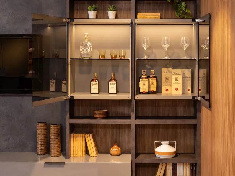 Parete attrezzata Plan 39 outlet di Diotti.com in OFFERTA OUTLET