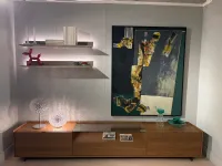 Mobile soggiorno modello Porta tv cabaret noce san giacomo  di Sangiacomo a PREZZI OUTLET