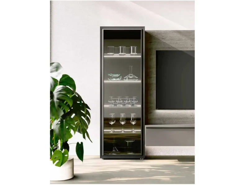 Parete attrezzata Qmc002 Imab in stile moderna a prezzo ribassato