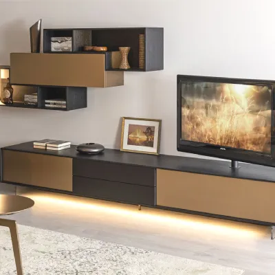 Parete attrezzata Replay 01 outlet di Diotti.com scontata del 48%
