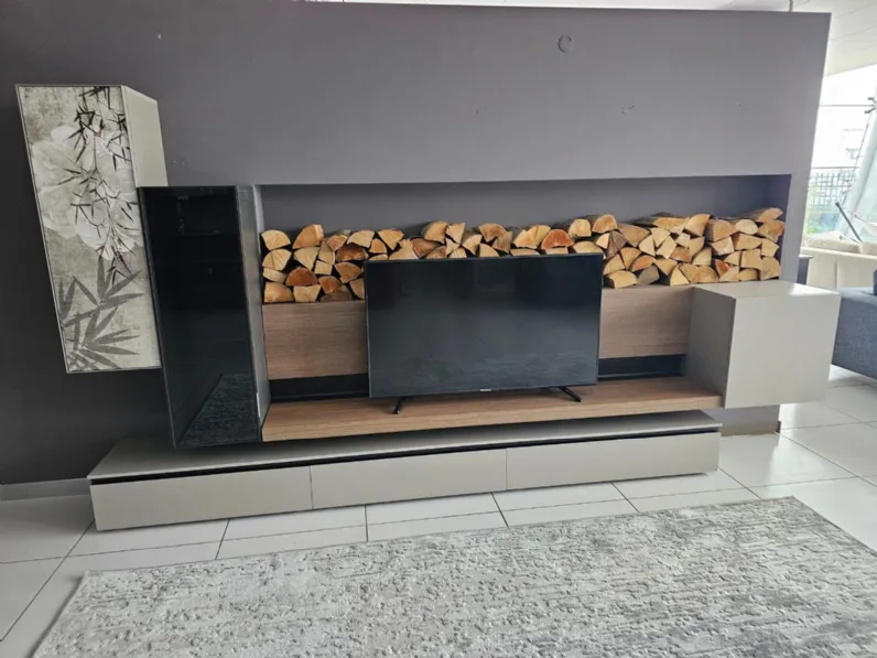 Parete attrezzata Shiro  di Tomasella in OFFERTA OUTLET