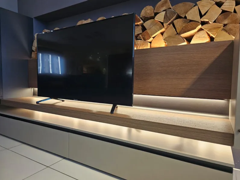 Parete attrezzata Shiro  di Tomasella in OFFERTA OUTLET