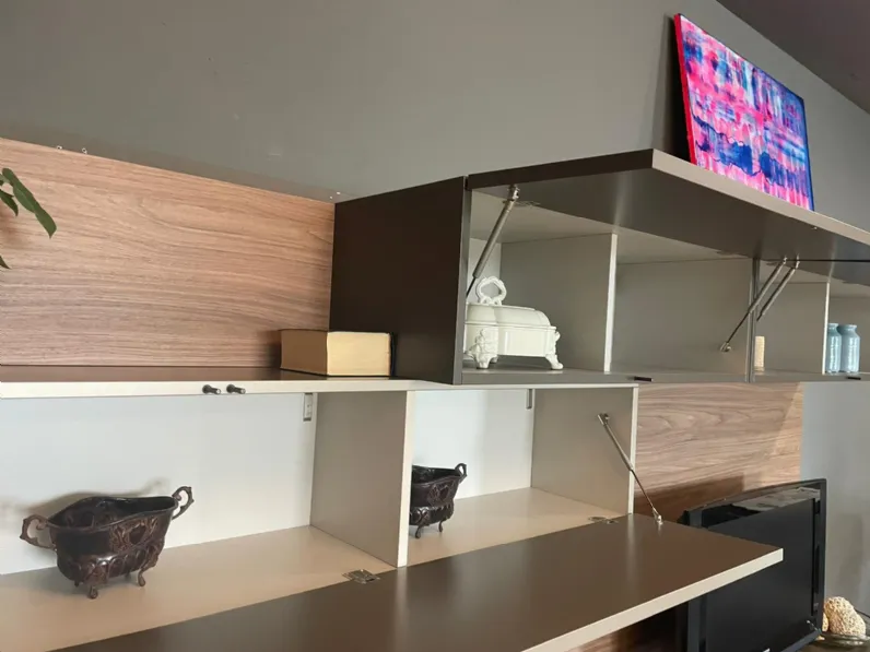 Parete attrezzata Sistema day 12 Alf da fre in stile design a prezzo ribassato