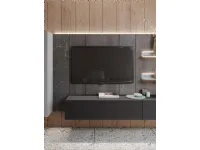 Parete attrezzata Skyline Astor mobili in stile moderna a prezzo scontato