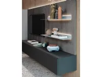 Parete attrezzata Skyline Astor mobili in stile moderna a prezzo scontato