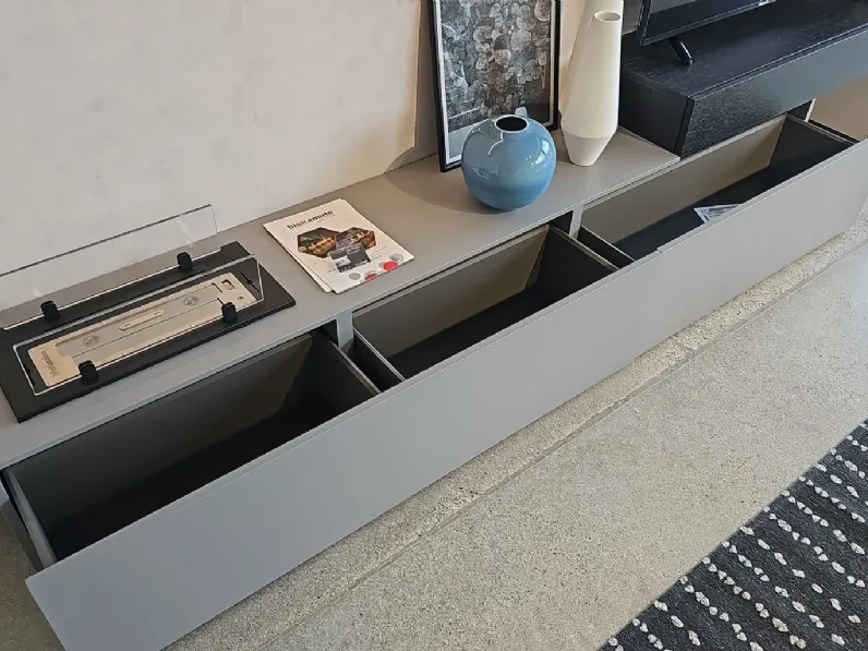 Mobile soggiorno modello Soggiorno tomasella atlante corner di Tomasella a PREZZI OUTLET