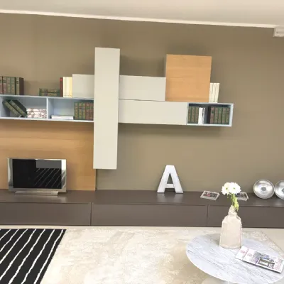 Parete attrezzata Spezio di Pianca in OFFERTA OUTLET