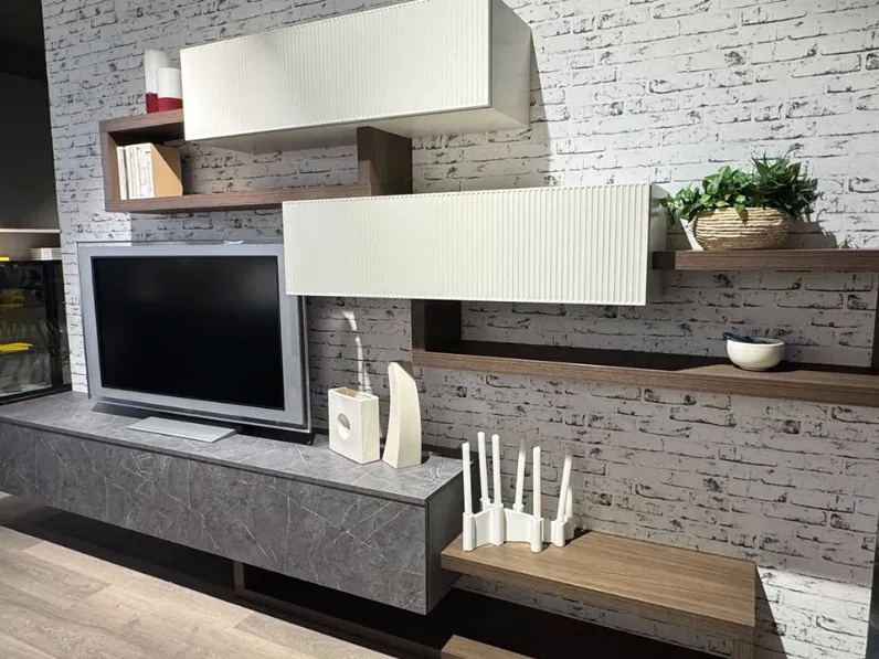 Mobile soggiorno modello Tag rays di La casa moderna scontato -58%