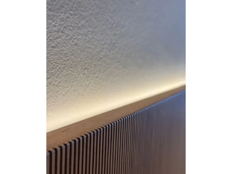 Parete attrezzata W line Lema in stile design a prezzo scontato