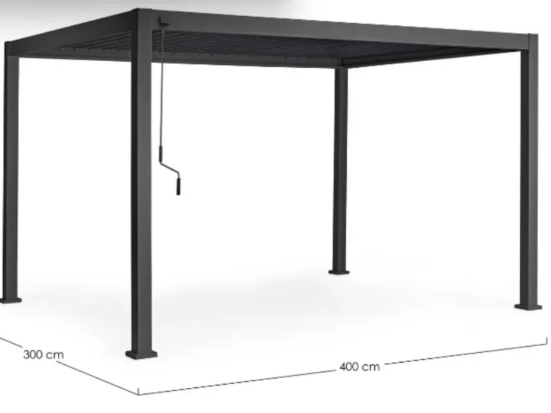Pergotenda modello Pergola ocean  Bizzotto a prezzo scontato