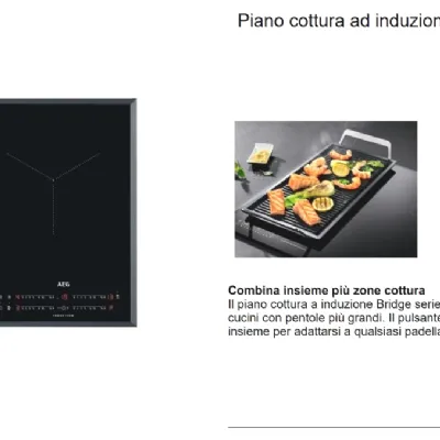 Piano cottura modello Aeg ikk8443fb   induzione Aeg a PREZZI OUTLET