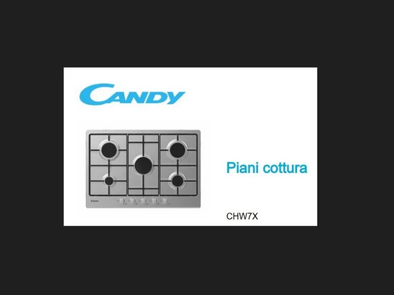 Piano cottura Piano cottura candy chw7x del marchio Candy in Offerta Outlet