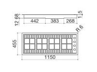 Innovativo piano cottura 1plb1203t di Barazza a prezzi convenienti