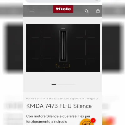 Piano cottura modello Piano cottura miele kmda7473fl-u Mìele a PREZZI OUTLET